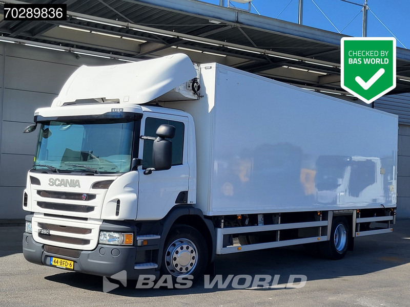 Scania P250 P 4X2 NL-Truck FRIGOBLOCK FK13SL 2000kg Ladebordwand Automatic Euro 6 - Рефрижератор камион: снимка 1 Scania P250 P 4X2 NL-Truck FRIGOBLOCK FK13SL 2000kg Ladebordwand Automatic Euro 6 - Рефрижератор камион: снимка 1