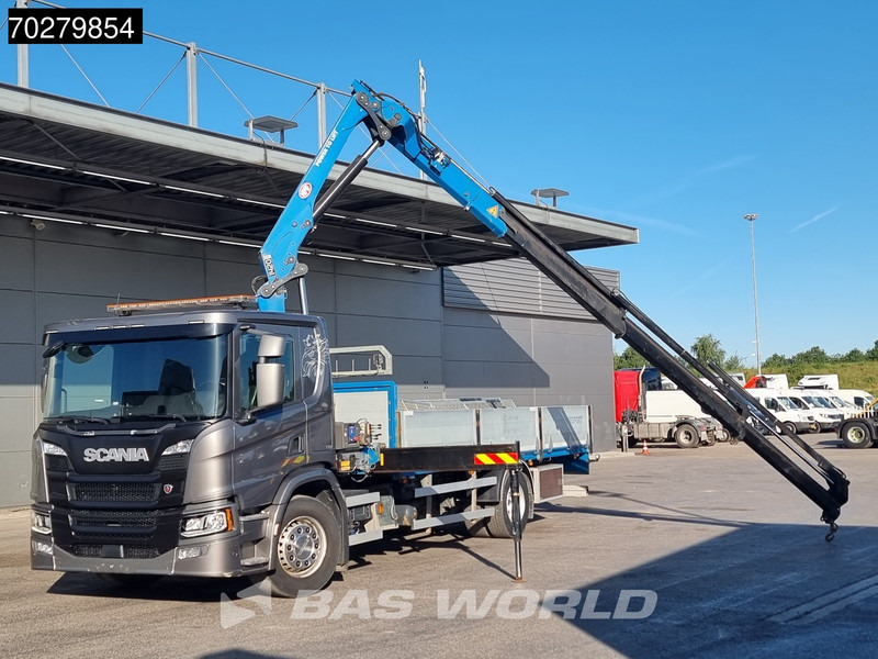 Scania P280 4X2 HMF 1420K-RC Kran Crane Automatic Euro 6 - Бордови камион, Камион с кран: снимка 5 Scania P280 4X2 HMF 1420K-RC Kran Crane Automatic Euro 6 - Бордови камион, Камион с кран: снимка 5