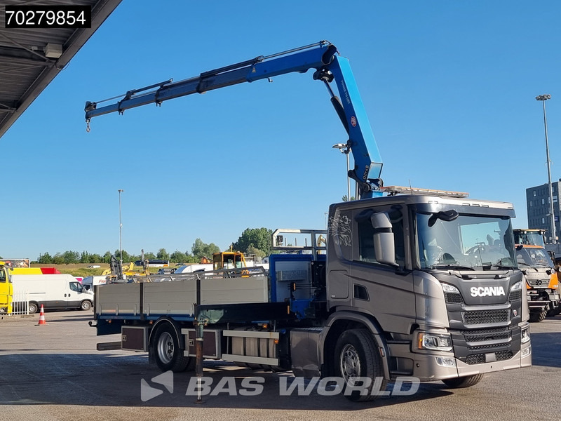 Scania P280 4X2 HMF 1420K-RC Kran Crane Automatic Euro 6 - Бордови камион, Камион с кран: снимка 3 Scania P280 4X2 HMF 1420K-RC Kran Crane Automatic Euro 6 - Бордови камион, Камион с кран: снимка 3