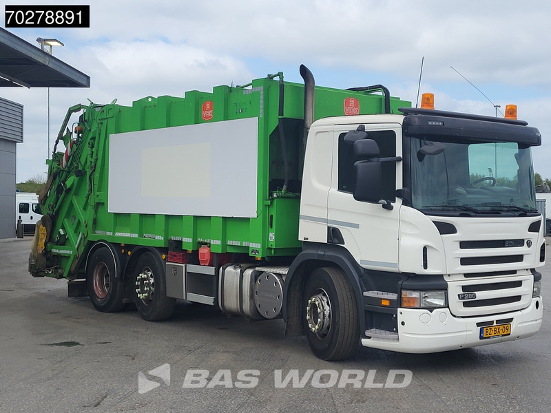 Scania P280 6X2 NL-Truck 20m3 MOL Pusher 2000 Lift-Lenkachse Euro 5 - Боклукчийска кола: снимка 3 Scania P280 6X2 NL-Truck 20m3 MOL Pusher 2000 Lift-Lenkachse Euro 5 - Боклукчийска кола: снимка 3