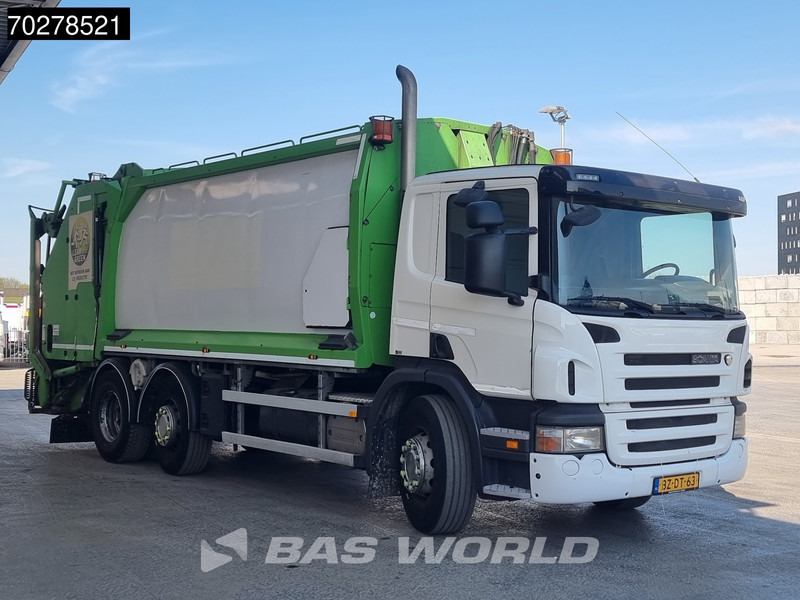 Боклукчийска кола Scania P280 6X2 NL-Truck Geesink GPMIII v 22H25 GEC Lift+Lenkachse Euro 5: снимка 10