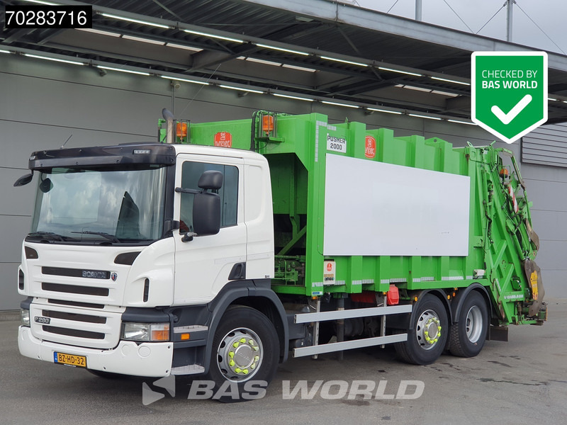 Scania P280 6X2 NL-Truck VDK Pusher2000 CB011 Eurolift Euro 5 - Боклукчийска кола: снимка 1 Scania P280 6X2 NL-Truck VDK Pusher2000 CB011 Eurolift Euro 5 - Боклукчийска кола: снимка 1