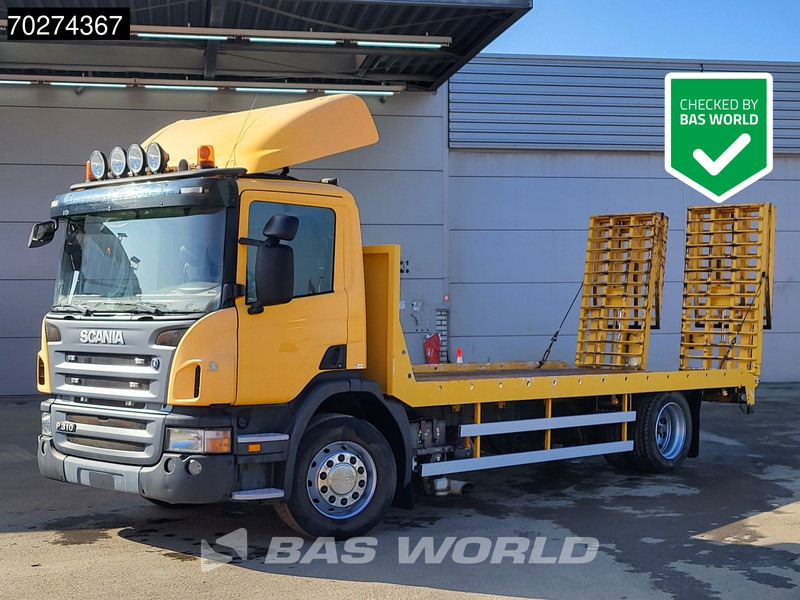 Scania P310 4X2 Machine transporter Manual Hydraulik Ramps Euro 4 - Автовоз камион: снимка 1 Scania P310 4X2 Machine transporter Manual Hydraulik Ramps Euro 4 - Автовоз камион: снимка 1