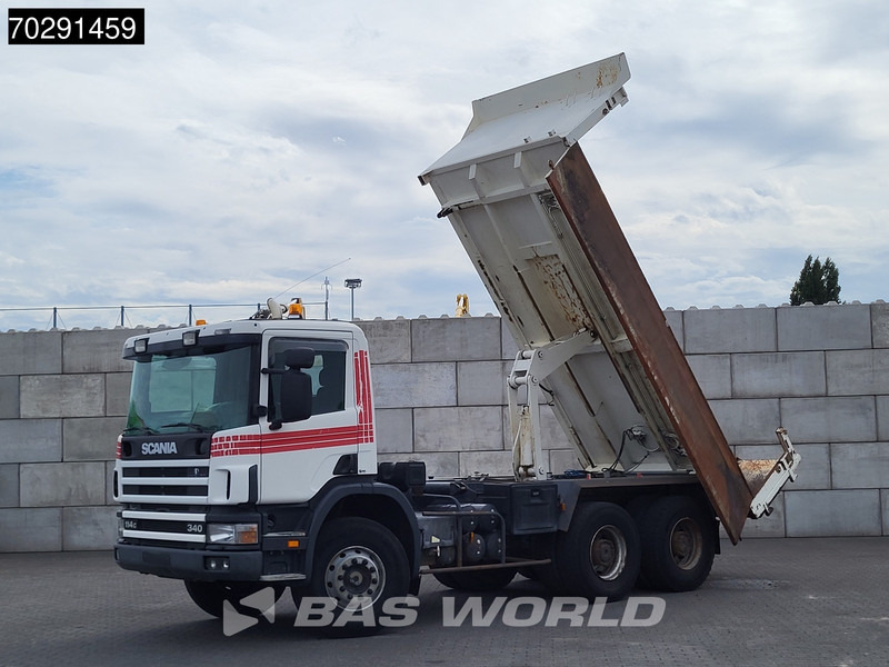 Scania P340 6X4 2 side11m3 Bennes Tipper Big-Axle Steelsuspension Manual Euro 3 - Самосвал камион: снимка 2 Scania P340 6X4 2 side11m3 Bennes Tipper Big-Axle Steelsuspension Manual Euro 3 - Самосвал камион: снимка 2