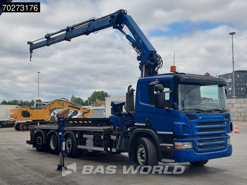 Scania P380 8X2 Hiab 211 EP-3 HIPRO Kran VDL S-20-6200 Lift-Lenkachse Euro 5 - Мултилифт с кука камион, Камион с кран: снимка 3 Scania P380 8X2 Hiab 211 EP-3 HIPRO Kran VDL S-20-6200 Lift-Lenkachse Euro 5 - Мултилифт с кука камион, Камион с кран: снимка 3