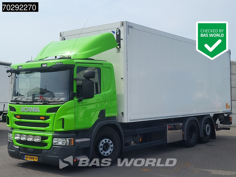 Scania P410 6X2 NL-Truck Lift+steering Axle Automatic Xenon Euro 6 - Камион фургон: снимка 1 Scania P410 6X2 NL-Truck Lift+steering Axle Automatic Xenon Euro 6 - Камион фургон: снимка 1