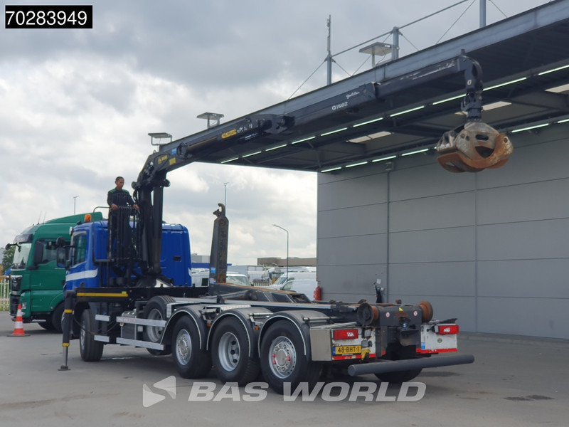 Scania P410 8X2 NL-Truck Palfinger Q150Z Crane 30T VDL hooklift Lift-Lenkachse Euro 6 - Мултилифт с кука камион, Камион с кран: снимка 2 Scania P410 8X2 NL-Truck Palfinger Q150Z Crane 30T VDL hooklift Lift-Lenkachse Euro 6 - Мултилифт с кука камион, Камион с кран: снимка 2