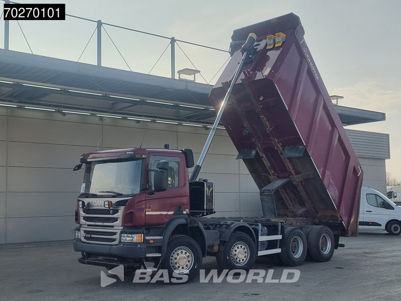 Scania P410 8X4 28m3 KH Kipper Big-Axle Steel suspension Euro 6 - Самосвал камион: снимка 2 Scania P410 8X4 28m3 KH Kipper Big-Axle Steel suspension Euro 6 - Самосвал камион: снимка 2