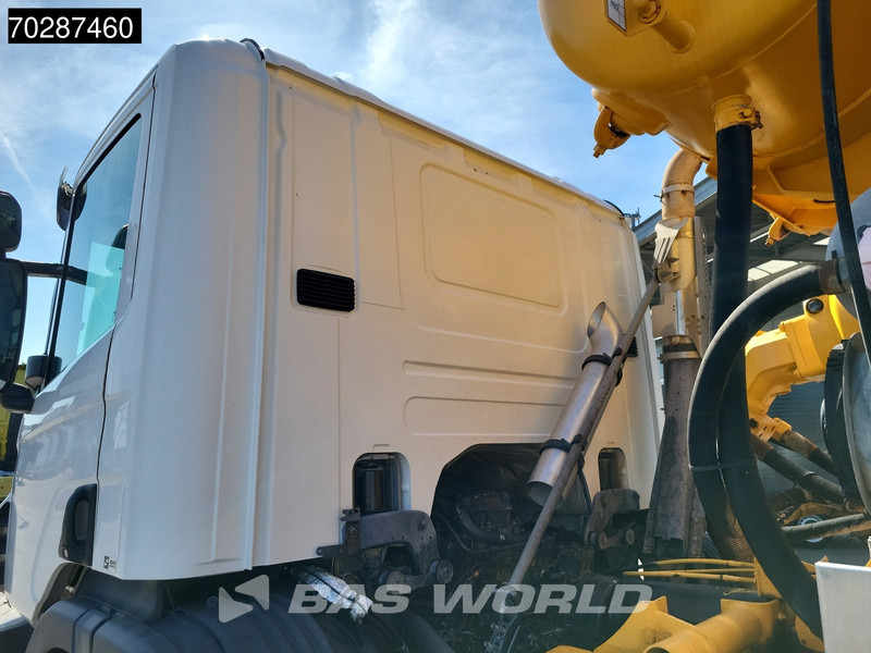 Бетоновоз Scania P410 8X4 9m3 Liebherr mixer 3-Pedals Steering axle Big-Axle Euro 6: снимка 10