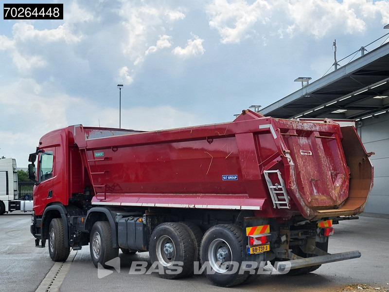 Scania P410 8X4 NL Truck 19m3 tipper Body Heating Big-Axle Steelsuspension Euro 6 - Самосвал камион: снимка 3 Scania P410 8X4 NL Truck 19m3 tipper Body Heating Big-Axle Steelsuspension Euro 6 - Самосвал камион: снимка 3