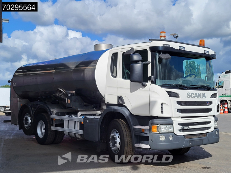 Scania P410 P 6X2 16000 Liter Milk Tank Retarder Lift+Steering axle Euro 6 - Камион цистерна: снимка 3 Scania P410 P 6X2 16000 Liter Milk Tank Retarder Lift+Steering axle Euro 6 - Камион цистерна: снимка 3