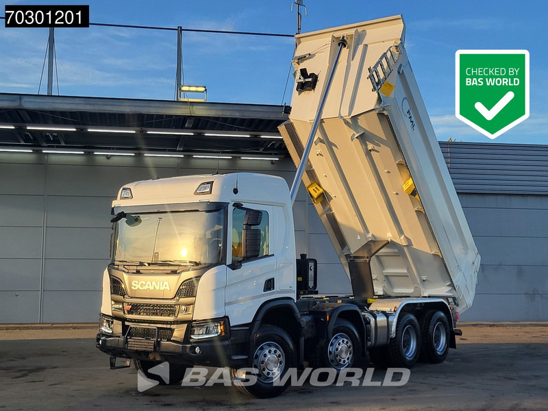 Scania P420 8X4 NEW 18m3 KH Tipper Big-Axle Steelsuspension Automatic Euro 6 - Самосвал камион: снимка 1 Scania P420 8X4 NEW 18m3 KH Tipper Big-Axle Steelsuspension Automatic Euro 6 - Самосвал камион: снимка 1