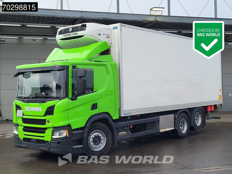 Scania P450 P 6X2 Thermo King T-1200R Spectrum Retarder Full Air Suspension Euro 6 - Рефрижератор камион: снимка 1 Scania P450 P 6X2 Thermo King T-1200R Spectrum Retarder Full Air Suspension Euro 6 - Рефрижератор камион: снимка 1