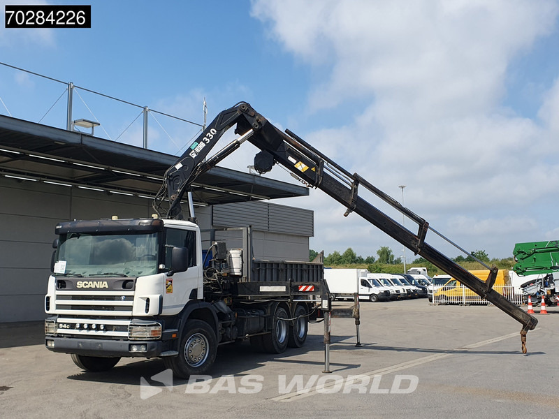 Scania P94 6X4 Hiab 330-4 Kran Crane 9m3 tipper Manual Steelsuspension Euro 3 - Самосвал камион, Камион с кран: снимка 5 Scania P94 6X4 Hiab 330-4 Kran Crane 9m3 tipper Manual Steelsuspension Euro 3 - Самосвал камион, Камион с кран: снимка 5