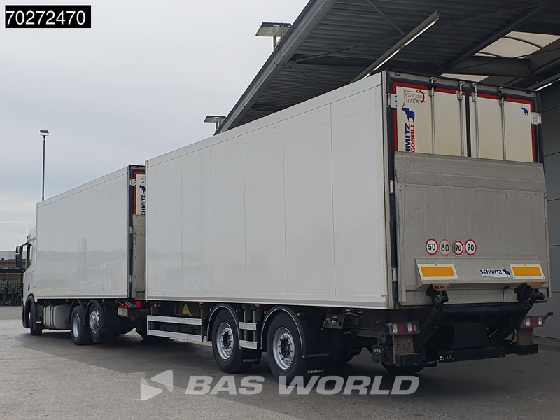 Scania R410 6X2 Carrier Supra 1250 Multi temp Retarder Ladebordwand Liftachse Euro 6 - Рефрижератор камион: снимка 2 Scania R410 6X2 Carrier Supra 1250 Multi temp Retarder Ladebordwand Liftachse Euro 6 - Рефрижератор камион: снимка 2
