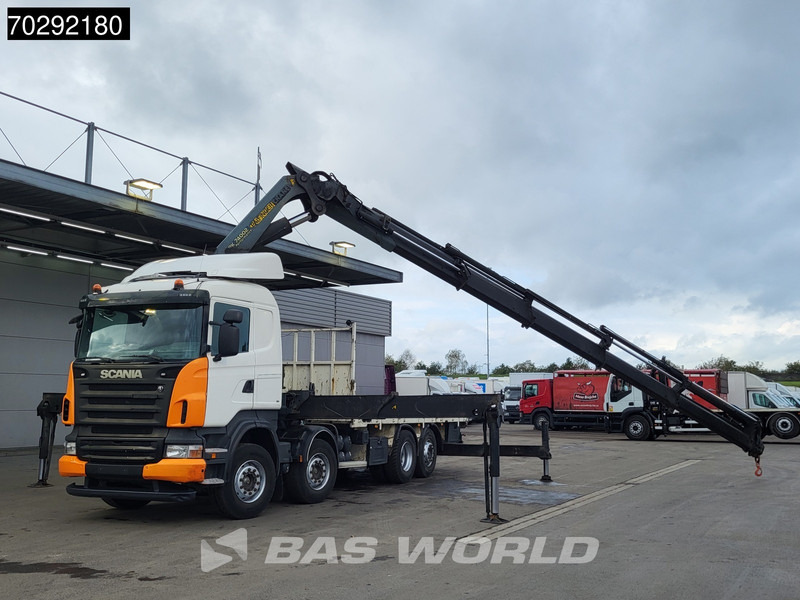 Scania R420 8X2 Palfinger PK74002 Kran Crane Retarder Lift-Steering Axle Euro 4 - Бордови камион, Камион с кран: снимка 5 Scania R420 8X2 Palfinger PK74002 Kran Crane Retarder Lift-Steering Axle Euro 4 - Бордови камион, Камион с кран: снимка 5
