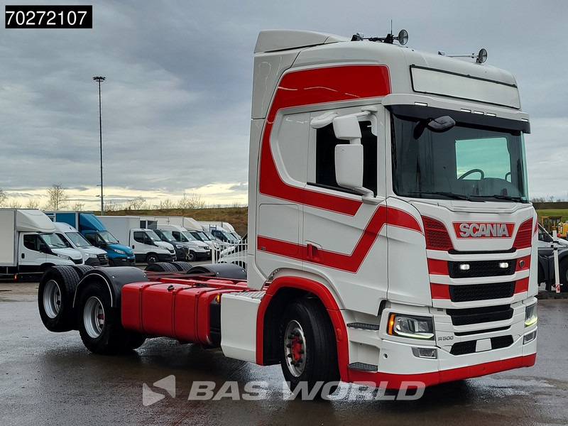 Scania R500 6X2 Chassis Retarder ACC Navi Liftachse Automatic Euro 6 - Шаси кабина: снимка 3 Scania R500 6X2 Chassis Retarder ACC Navi Liftachse Automatic Euro 6 - Шаси кабина: снимка 3