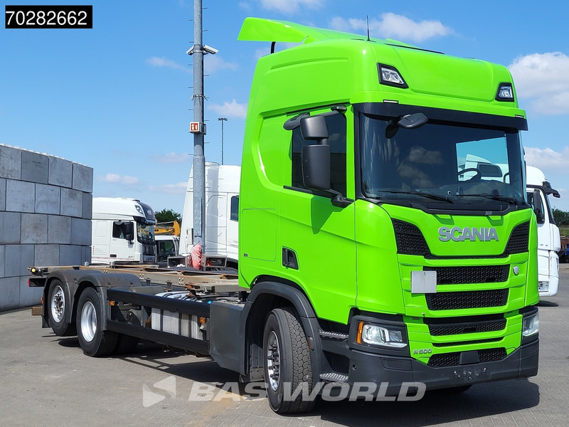 Scania R500 6X2 Retarder LED ACC Euro 6 - Контейнеровоз/ Сменна каросерия камион: снимка 3 Scania R500 6X2 Retarder LED ACC Euro 6 - Контейнеровоз/ Сменна каросерия камион: снимка 3
