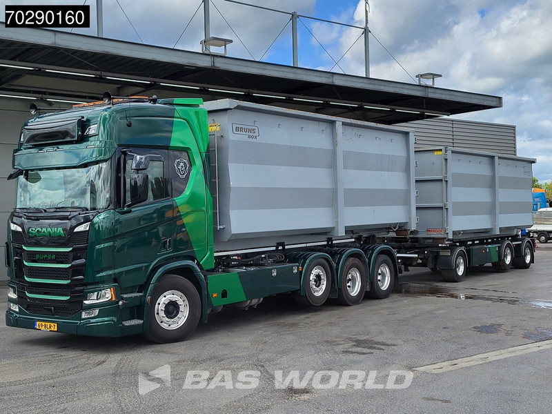 Scania R500 8X2 NL-Truck VDL SK-25-6600 Hooklift Retarder 2xTanks Navi ACC Euro 6 - Мултилифт с кука камион: снимка 5 Scania R500 8X2 NL-Truck VDL SK-25-6600 Hooklift Retarder 2xTanks Navi ACC Euro 6 - Мултилифт с кука камион: снимка 5