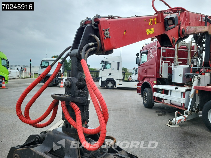 Scania R580 6X4 3-Pedals Jonsered J28505 83 Crane Kran Steel-suspension Retarder Euro 6 - Камион за дърва, Камион с кран: снимка 5 Scania R580 6X4 3-Pedals Jonsered J28505 83 Crane Kran Steel-suspension Retarder Euro 6 - Камион за дърва, Камион с кран: снимка 5