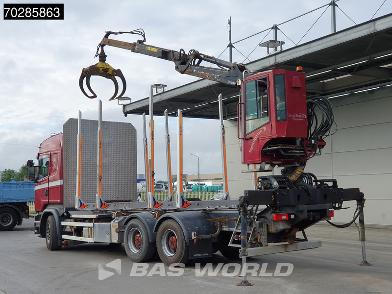 Scania R730 R 6X4 HIAB F108S 79 Crane Retarder Xenon BigAxle Loglift Automatic ACC Euro 6 - Камион за дърва, Камион с кран: снимка 2 Scania R730 R 6X4 HIAB F108S 79 Crane Retarder Xenon BigAxle Loglift Automatic ACC Euro 6 - Камион за дърва, Камион с кран: снимка 2