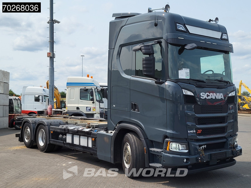 Scania S540 6X2 Retarder Euro 6 ACC Navi ADR Euro 6 - Контейнеровоз/ Сменна каросерия камион: снимка 3 Scania S540 6X2 Retarder Euro 6 ACC Navi ADR Euro 6 - Контейнеровоз/ Сменна каросерия камион: снимка 3