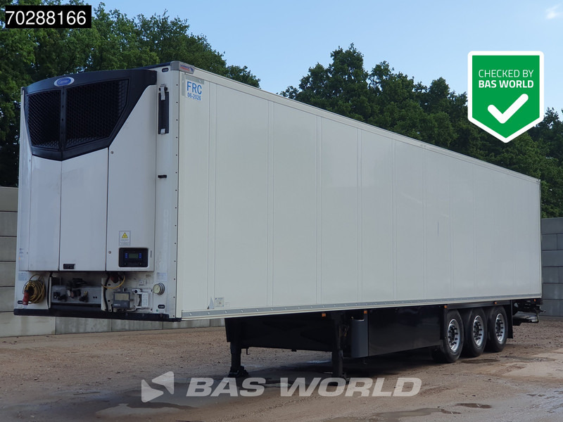 Schmitz Cargobull Carrier 3 axles Doppelverdampfer Tailgate Blumenbreit Palettenkasten LBW - Рефрижератор полуремарке: снимка 1 Schmitz Cargobull Carrier 3 axles Doppelverdampfer Tailgate Blumenbreit Palettenkasten LBW - Рефрижератор полуремарке: снимка 1