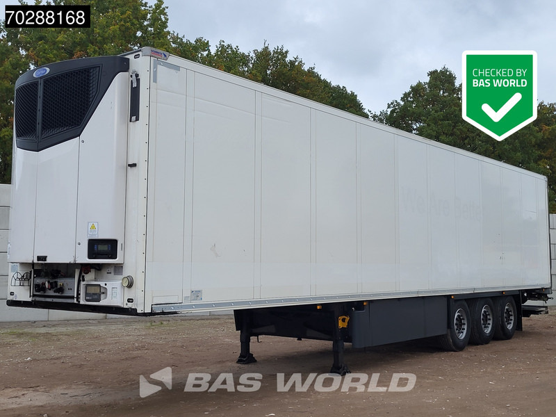 Schmitz Cargobull Carrier 3 axles Doppelverdampfer Tailgate Palettenkasten Blumenbreit LBW ATP-FRC - Рефрижератор полуремарке: снимка 1 Schmitz Cargobull Carrier 3 axles Doppelverdampfer Tailgate Palettenkasten Blumenbreit LBW ATP-FRC - Рефрижератор полуремарке: снимка 1