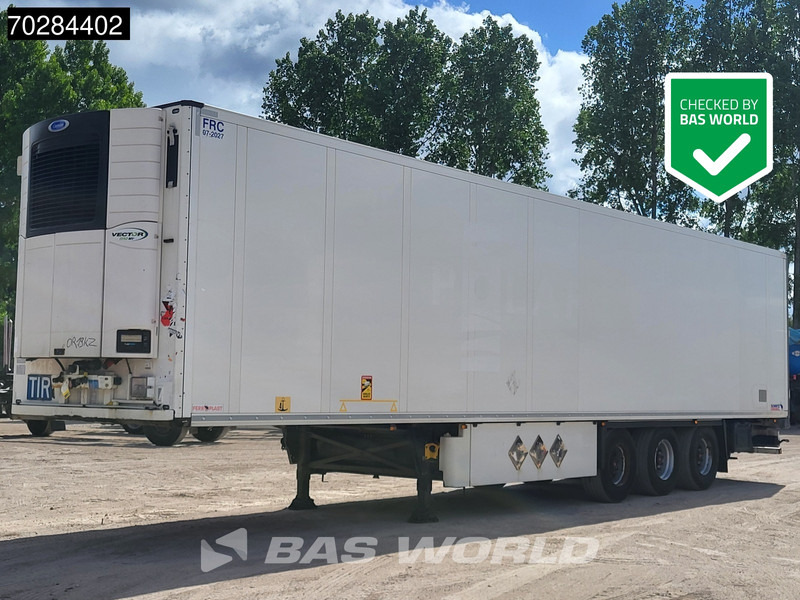 Schmitz Cargobull SCB*S3B 3 axles Doppelstock Doppelverdampfer Blumenbreit Palettenkasten - Рефрижератор полуремарке: снимка 1 Schmitz Cargobull SCB*S3B 3 axles Doppelstock Doppelverdampfer Blumenbreit Palettenkasten - Рефрижератор полуремарке: снимка 1