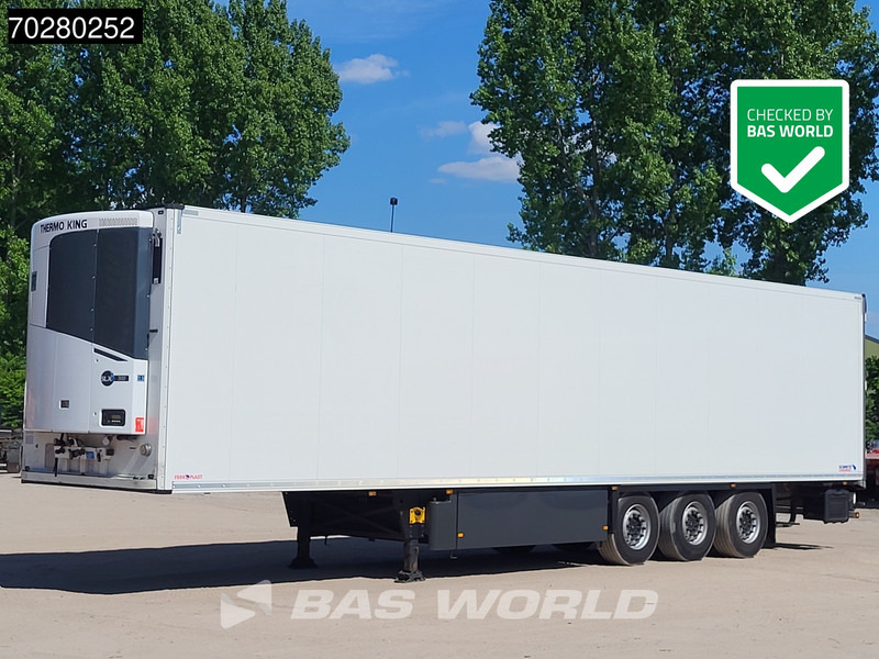 Schmitz Cargobull Thermko King SLXi 300 3 axles TÜV 03/26 blumenbreit Palettenkasten - Рефрижератор полуремарке: снимка 1 Schmitz Cargobull Thermko King SLXi 300 3 axles TÜV 03/26 blumenbreit Palettenkasten - Рефрижератор полуремарке: снимка 1