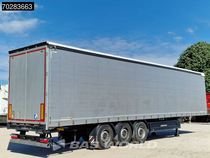 Брезентово полуремарке Schwarzmüller S1 3 axles Liftachse Palettenkasten Anti vandalismSliding Roof SAF: снимка 5