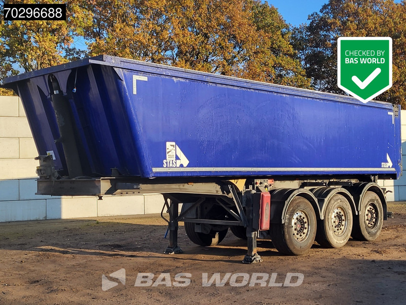 Stas S300CX 28m3 Lifting Axle - Самосвал полуремарке: снимка 1 Stas S300CX 28m3 Lifting Axle - Самосвал полуремарке: снимка 1