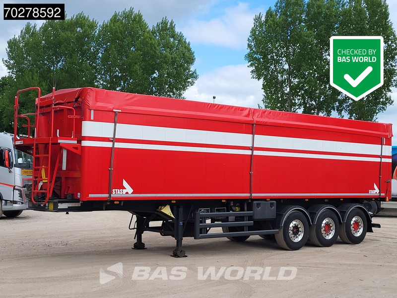 Stas S300CX 3 axles ALU TÜV 07/25 SAF - Самосвал полуремарке: снимка 1 Stas S300CX 3 axles ALU TÜV 07/25 SAF - Самосвал полуремарке: снимка 1