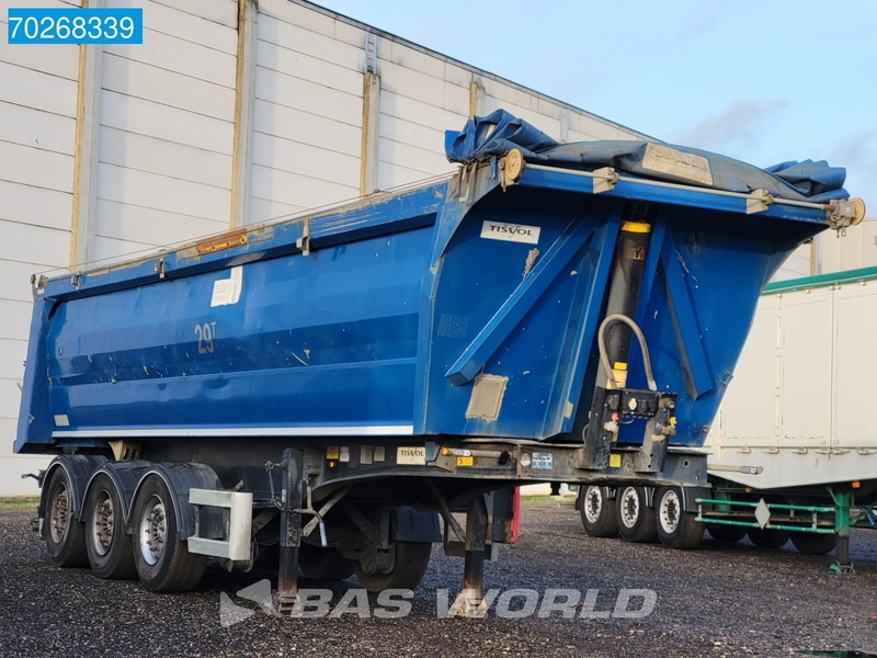 TISVOL A-890150-EAL VR 3 axles 29m3 Liftachse ALU - Самосвал полуремарке: снимка 3 TISVOL A-890150-EAL VR 3 axles 29m3 Liftachse ALU - Самосвал полуремарке: снимка 3