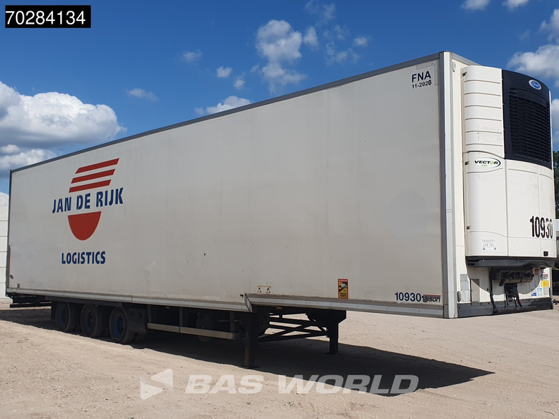 Talson Carrier Vector 1550 3 axles NL-Trailer Mega Aircargo Rollenbett Luftfracht Liftachse Blumenbreit - Рефрижератор полуремарке: снимка 3 Talson Carrier Vector 1550 3 axles NL-Trailer Mega Aircargo Rollenbett Luftfracht Liftachse Blumenbreit - Рефрижератор полуремарке: снимка 3