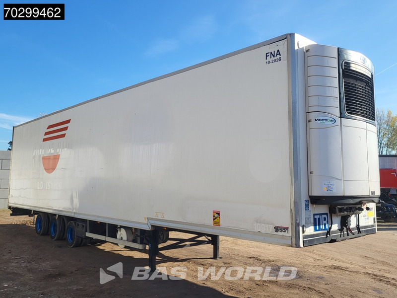 Talson Carrier Vector 1550 3 axles NL-Trailer Mega Aircargo Rollenbett Luftfracht Liftachse Blumenbreit - Рефрижератор полуремарке: снимка 3 Talson Carrier Vector 1550 3 axles NL-Trailer Mega Aircargo Rollenbett Luftfracht Liftachse Blumenbreit - Рефрижератор полуремарке: снимка 3