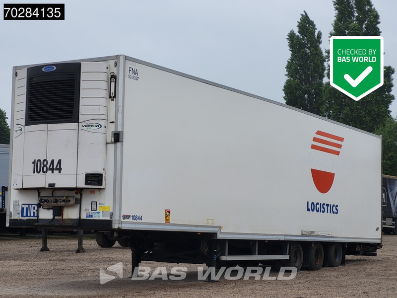 Talson F1227 3 axles NL-Trailer Mega Aircargo Rollenbett Luftfracht Liftachse Blumenbreit - Рефрижератор полуремарке: снимка 1 Talson F1227 3 axles NL-Trailer Mega Aircargo Rollenbett Luftfracht Liftachse Blumenbreit - Рефрижератор полуремарке: снимка 1