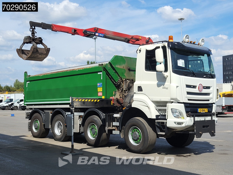 Tatra Tatra Phoenix 8P6R43/Phoenix 8X6 NL-Truck HMF 1943Z Crane 17m3 HSW Big-Axle Steering-Axle 8x6 Automatic Euro 6 - Самосвал камион, Камион с кран: снимка 3 Tatra Tatra Phoenix 8P6R43/Phoenix 8X6 NL-Truck HMF 1943Z Crane 17m3 HSW Big-Axle Steering-Axle 8x6 Automatic Euro 6 - Самосвал камион, Камион с кран: снимка 3