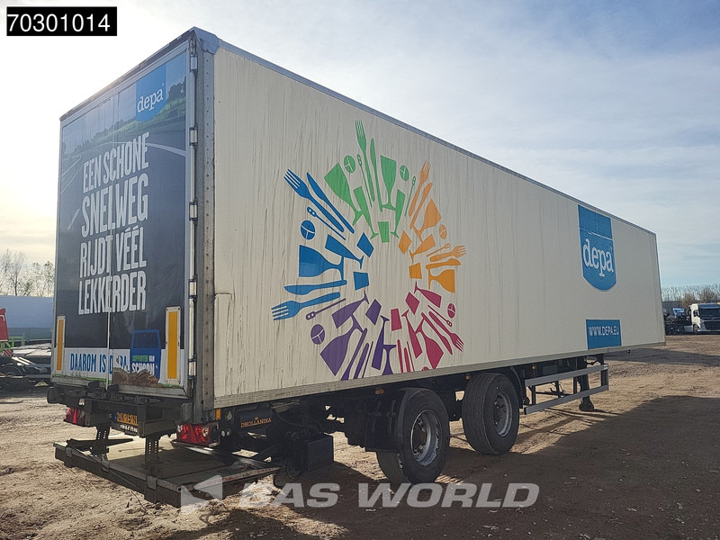 Tracon TO2 Tailgate Steering Axle - Затворена каросерия полуремарке: снимка 5 Tracon TO2 Tailgate Steering Axle - Затворена каросерия полуремарке: снимка 5