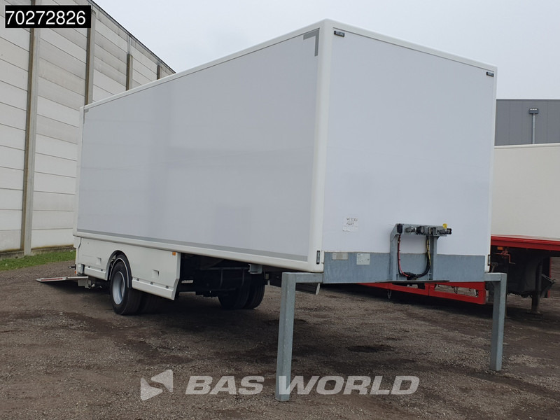 Trias 711-250 1 Axle TÜV 07/26 City Trailer 25Tons + 2.5T Tailgate + Isoliert - Затворена каросерия полуремарке: снимка 3 Trias 711-250 1 Axle TÜV 07/26 City Trailer 25Tons + 2.5T Tailgate + Isoliert - Затворена каросерия полуремарке: снимка 3