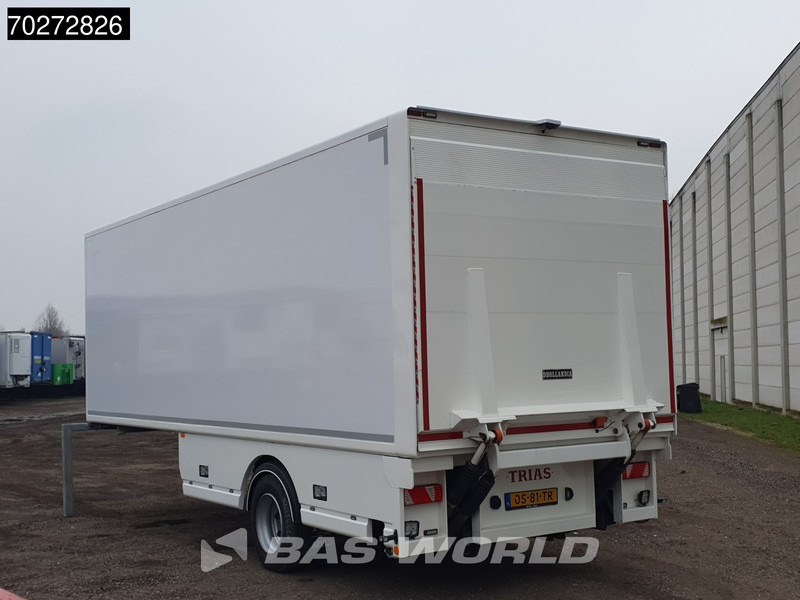 Trias 711-250 1 Axle TÜV 07/26 City Trailer 25Tons + 2.5T Tailgate + Isoliert - Затворена каросерия полуремарке: снимка 2 Trias 711-250 1 Axle TÜV 07/26 City Trailer 25Tons + 2.5T Tailgate + Isoliert - Затворена каросерия полуремарке: снимка 2
