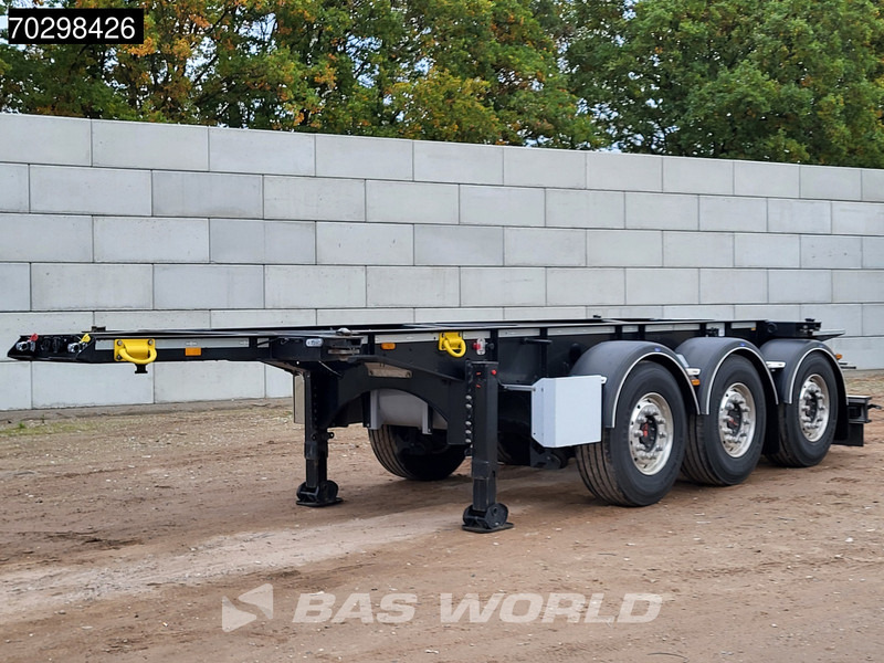 Van Hool FS3444-10 AK u2 3 axles ADR Liftachse 20ft - Контейнеровоз/ Сменна каросерия полуремарке: снимка 2 Van Hool FS3444-10 AK u2 3 axles ADR Liftachse 20ft - Контейнеровоз/ Сменна каросерия полуремарке: снимка 2