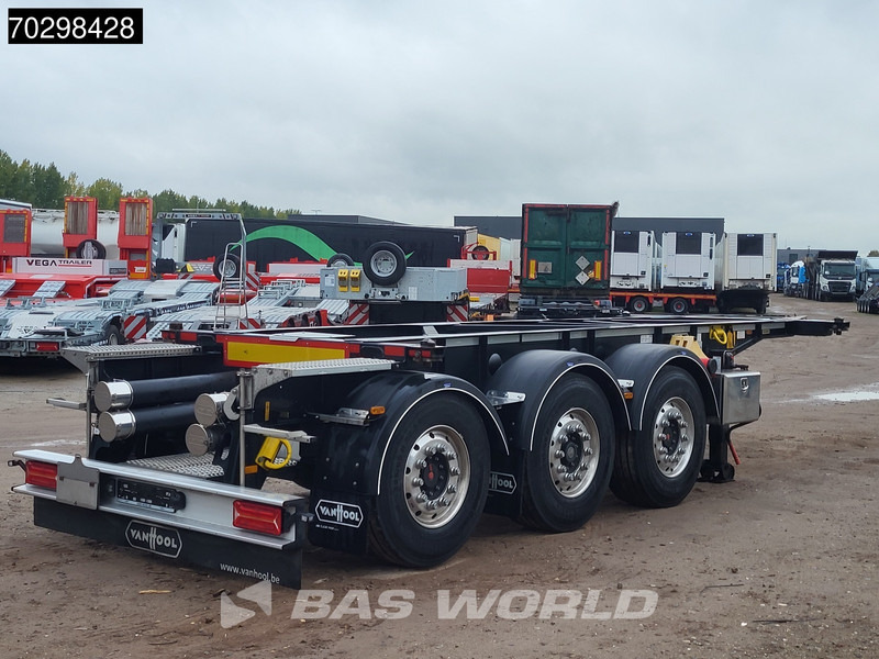 Van Hool FS3444-10 AK u2 3 axles Liftachse ADR 20ft - Контейнеровоз/ Сменна каросерия полуремарке: снимка 5 Van Hool FS3444-10 AK u2 3 axles Liftachse ADR 20ft - Контейнеровоз/ Сменна каросерия полуремарке: снимка 5