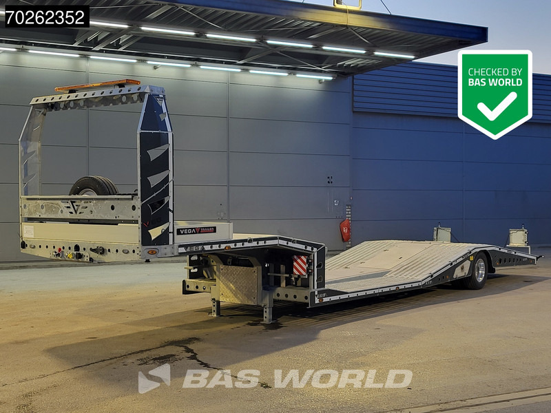 Vega TRUCK CARRIER 2 axles NEW 8T Winch Truck-Transporter TPMS BPW ALCOA - Автовоз полуремарке: снимка 1 Vega TRUCK CARRIER 2 axles NEW 8T Winch Truck-Transporter TPMS BPW ALCOA - Автовоз полуремарке: снимка 1