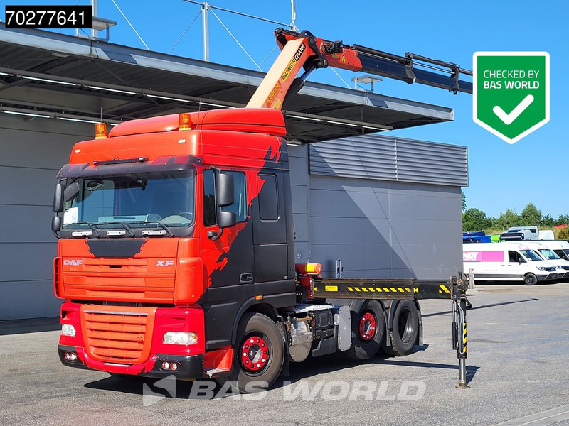 DAF XF 410 XF 6X2 Hydraulik Lift+Lenkachse Kran Palfinger PK20002 Euro 5 - Влекач: снимка 1 DAF XF 410 XF 6X2 Hydraulik Lift+Lenkachse Kran Palfinger PK20002 Euro 5 - Влекач: снимка 1