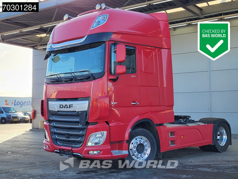 DAF XF 480 4X2 SSC Retarder Standklima Alcoa's - Влекач: снимка 1 DAF XF 480 4X2 SSC Retarder Standklima Alcoa's - Влекач: снимка 1
