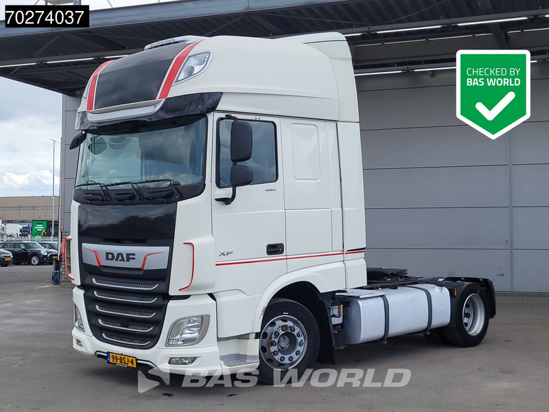DAF XF 480 XF 4X2 DAMAGED! NL-Truck Mega 2X Tanks ACC Standklima Euro 6 - Влекач: снимка 1 DAF XF 480 XF 4X2 DAMAGED! NL-Truck Mega 2X Tanks ACC Standklima Euro 6 - Влекач: снимка 1