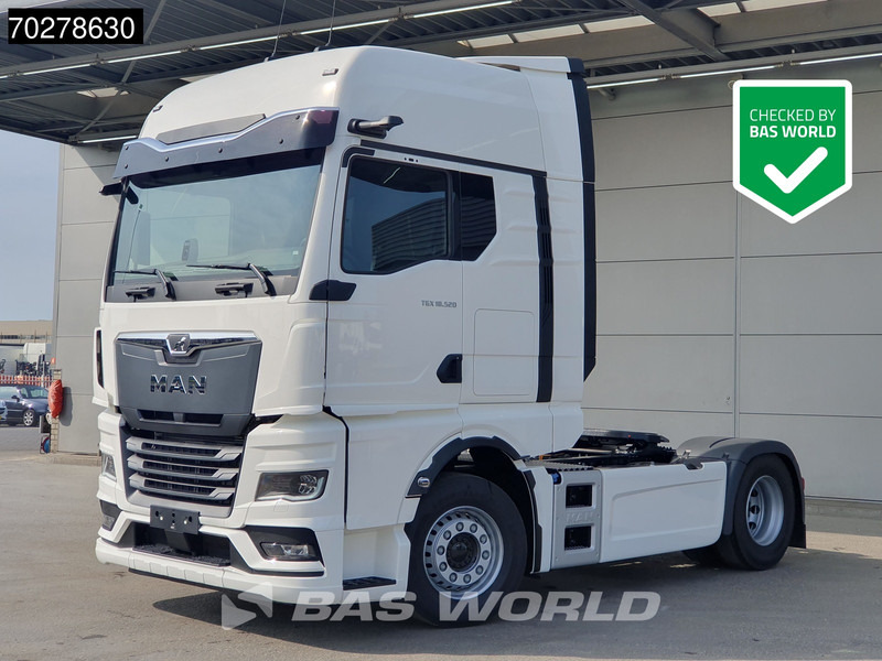MAN TGX 18.520 4X2 GX Retarder 2xTanks MirrorCam Standklima ACC Navi LED Nieuw! - Влекач: снимка 1 MAN TGX 18.520 4X2 GX Retarder 2xTanks MirrorCam Standklima ACC Navi LED Nieuw! - Влекач: снимка 1