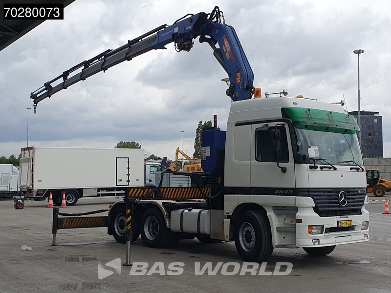 Mercedes-Benz Actros 2543 Actros 6X2 NL-Truck Liftachse 3-Pedals Kran PM 40 SP 2010 Euro 3 - Влекач: снимка 3 Mercedes-Benz Actros 2543 Actros 6X2 NL-Truck Liftachse 3-Pedals Kran PM 40 SP 2010 Euro 3 - Влекач: снимка 3