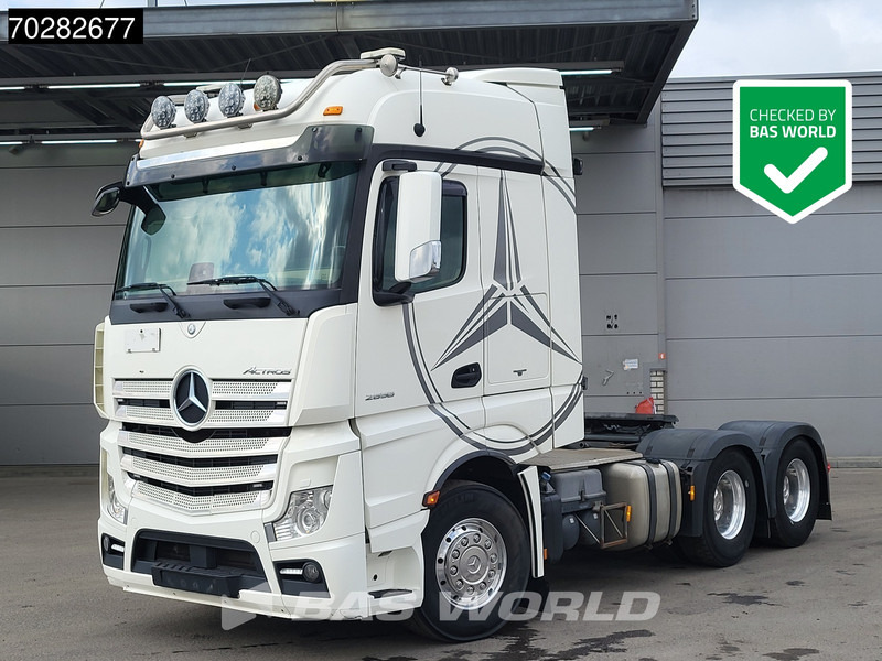 Mercedes-Benz Actros 2658 6X4 BigSpace Retarder Big-Axle Full-Air ADR Hydraulik 2x Tanks - Влекач: снимка 1 Mercedes-Benz Actros 2658 6X4 BigSpace Retarder Big-Axle Full-Air ADR Hydraulik 2x Tanks - Влекач: снимка 1